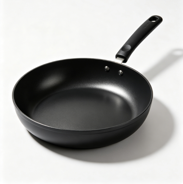 Padella Casa Nera Moneta Etnea, Alluminio, Nera, 24 cm