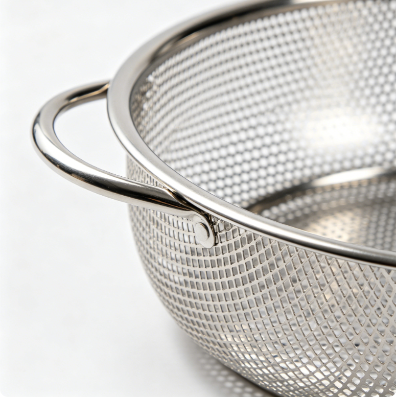 Cestello a rete per cottura al vapore Casa Nera Lagostina, acciaio inox 18/10, diametro 19 cm, accessorio per pentole a pressione da 5/6 litri, vaporizzatore per verdure e alimenti, lavabile in lavastoviglie