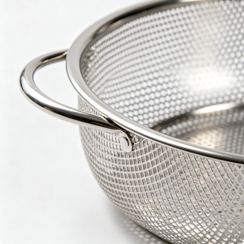 Cestello a rete per cottura al vapore Casa Nera Lagostina, acciaio inox 18/10, diametro 19 cm, accessorio per pentole a pressione da 5/6 litri, vaporizzatore per verdure e alimenti, lavabile in lavastoviglie